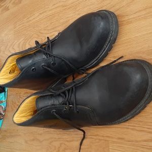 PANAMA JACK. EUC Chukka Boot. Mens Black Leather Size 14